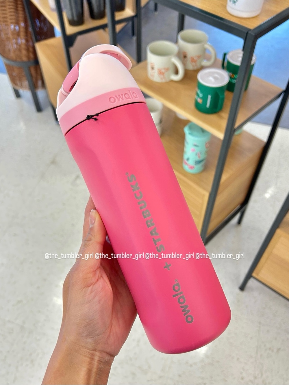 2026 Starbucks x OWALA 24oz PINK Tumbler
